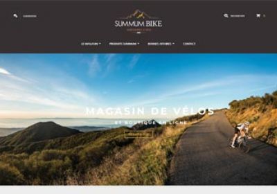 Boutique Prestashop magasin SUMMUM BIKE  vélos et roues sur-mesure boutique basée à Montigny Le Bretonneux 78