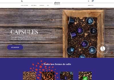 Vente de cafés artisanal torréfié en France.