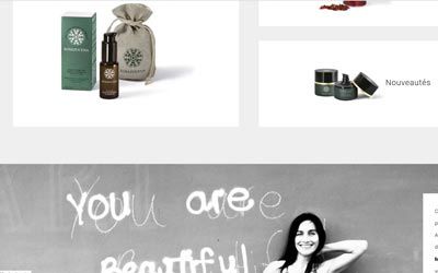 Refonte graphique et nouveau design pour la boutique d'Azucena Pagny. Rosazucena propose une gamme de produits de bien-être et de cosmétiques. Produits certifiés bio par le bureau Veritas. Produits à base de Rose Musquée de Patagonie