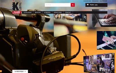 Un nouveau venu dans le domaine de la vente de produits culturels et artistiques en ligne (livre, DVD, musique, œuvres d'art...). Klistic soutient également des projets artistiques et culturels, vous pouvez proposer vos projets.
