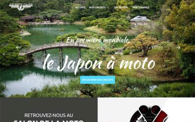 Création du thème Prestashop pour le site Airmototours qui a reçu le Prestashop Awards du meilleur UX en 2018 à Paris.
