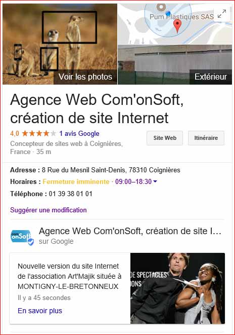 Les posts : nouvelle fonctionnalité dans Google My Business